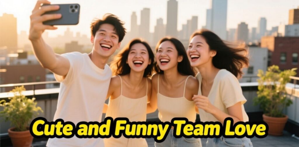 Cute and Funny Team Love Captions for Instagram Posts to Share Friendship, Squad Fun, and Team Bonding