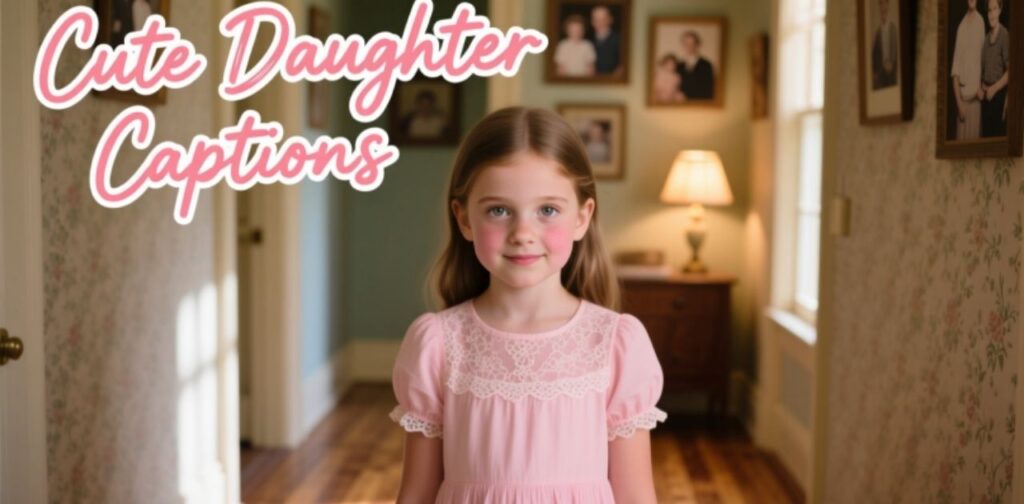 Adorable and heartwarming captions for daughters, perfect for sharing love, joy, and special moments on social media.