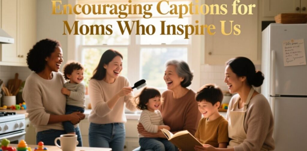 Encouraging Captions for Moms Who Inspire Us – Inspirational Instagram captions to honor strong, loving, and motivating mothers.