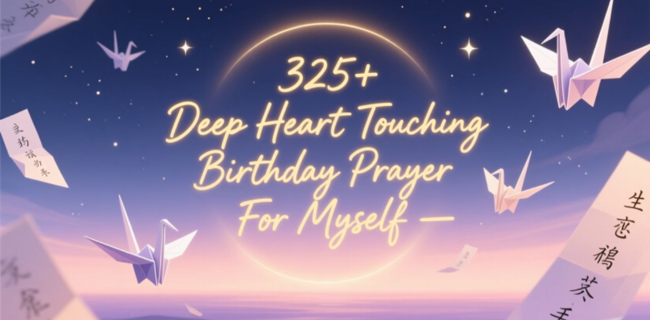 325+ deep and heartfelt birthday prayers for myself to inspire happiness, success, gratitude, and self-reflection.