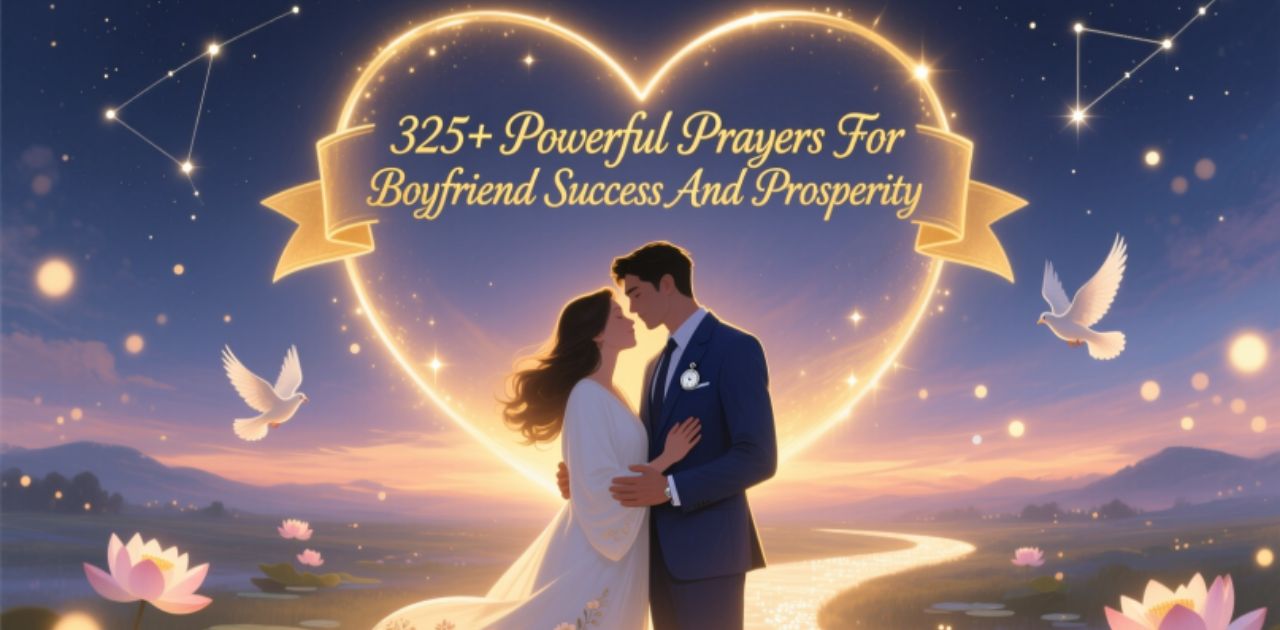 325+ powerful prayers for boyfriend’s success, prosperity, happiness, and blessings in life.