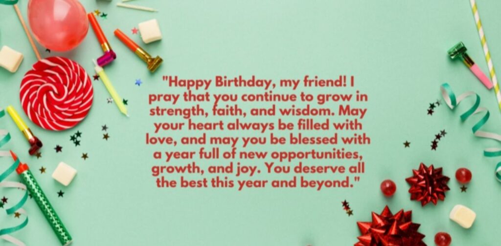 Heartfelt birthday blessings for friends wishing them love, happiness, and success on their special day.