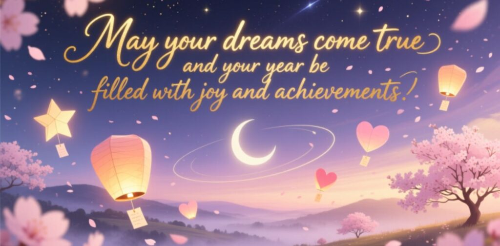 Birthday wishes for success and happiness: May Your Birthday Be Filled with Lots of Joy and Happiness.