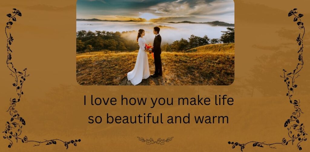 Caring and affectionate love messages to show your wife how much she is loved, valued, and emotionally cherished.