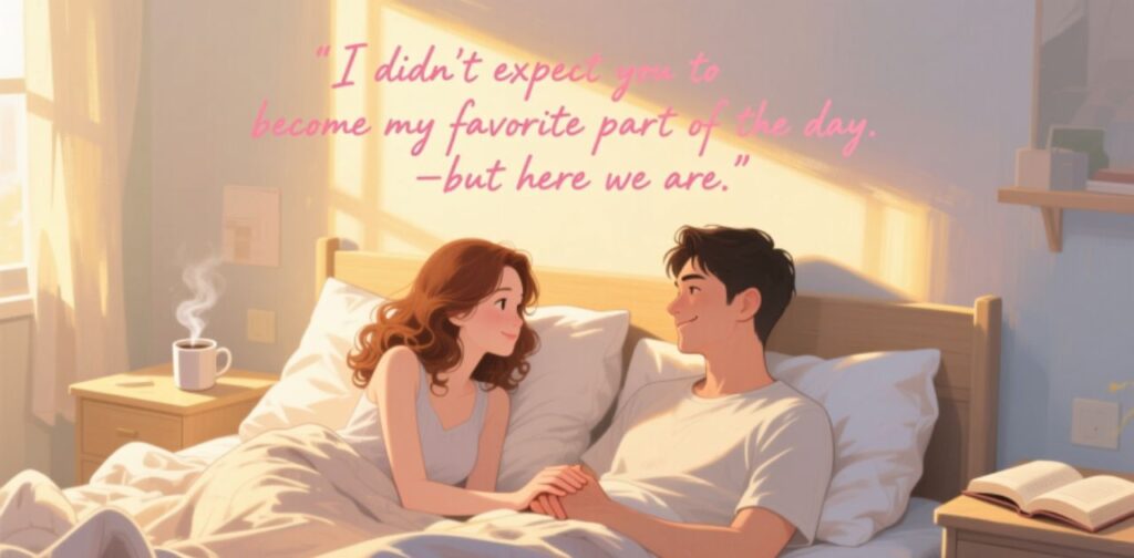 Cute and charming messages designed to create smiles, warmth, and emotional attraction