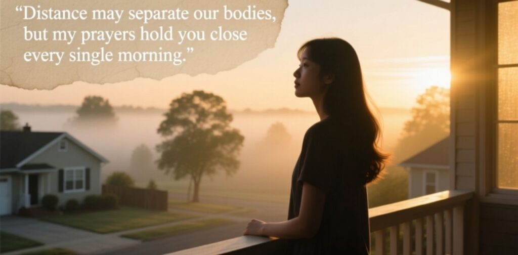 Good Morning Prayer For Him Long Distance