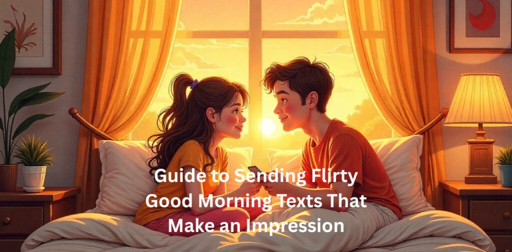 Guide on how to send flirty good morning texts that make a lasting impression