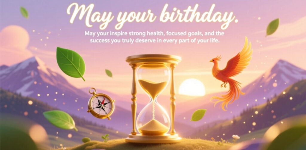 Health and success goals wishes: May Your Birthday Be Filled with Lots of Joy and Happiness.