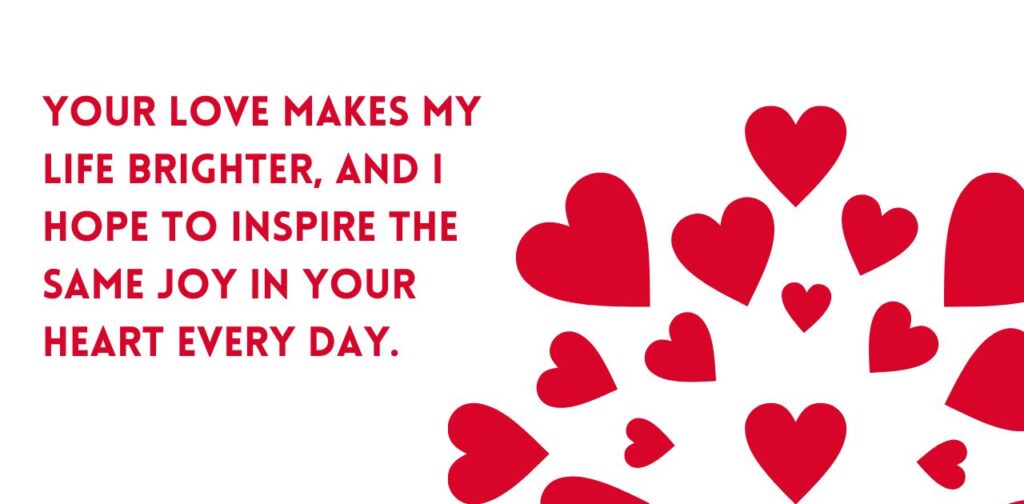 Heartfelt messages to inspire her love and strengthen your bond