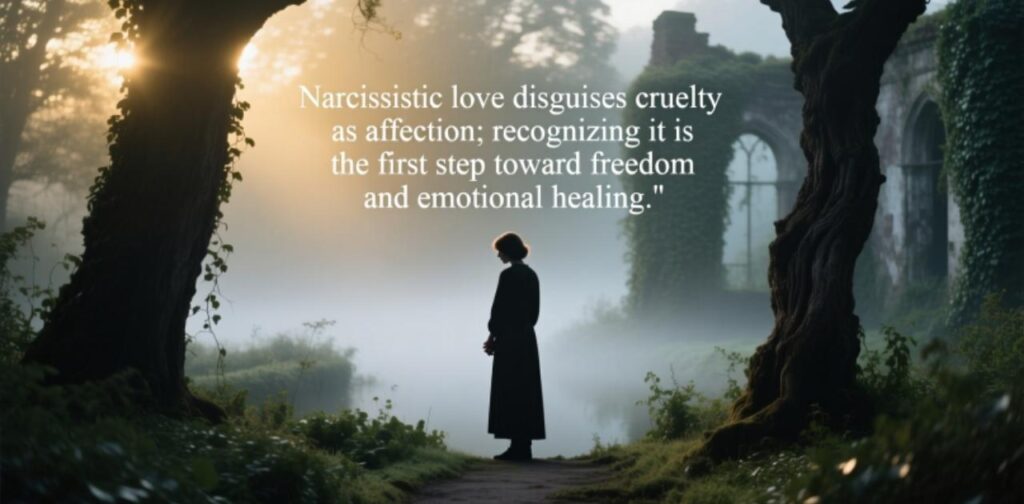 Long Narcissistic Relationship Quotes about emotional abuse, gaslighting, manipulation, setting boundaries, leaving toxic partners, and self-empowerment.