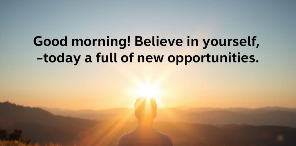 Positive Good Morning Texts