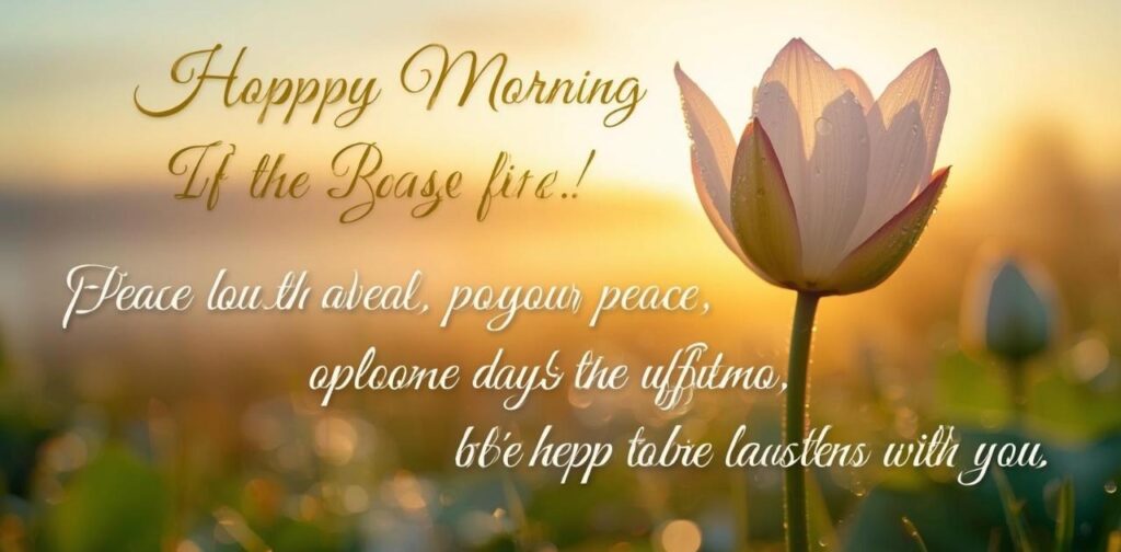 Powerful Good Morning Prayer Wishes