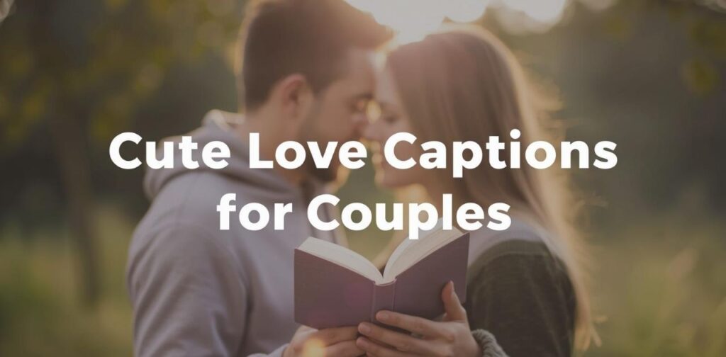 Adorable couple sharing sweet moments, laughing, hugging, and enjoying love, perfect for cute love captions and Instagram posts.