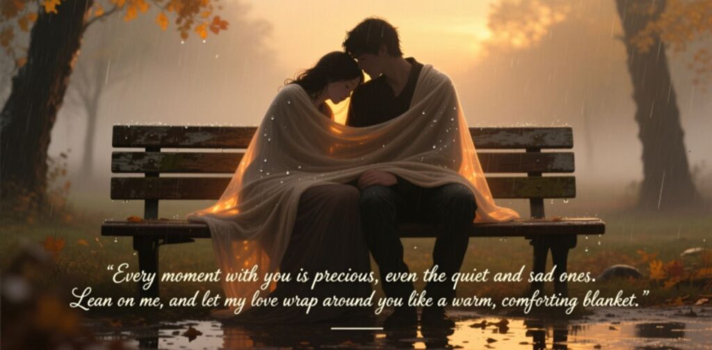 Sweet paragraphs to cheer up your boyfriend when he’s feeling down, filled with love, support, and comforting messages.
