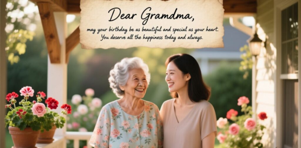 Touching birthday wishes to grandma from granddaughter, filled with love, gratitude, and heartfelt messages.