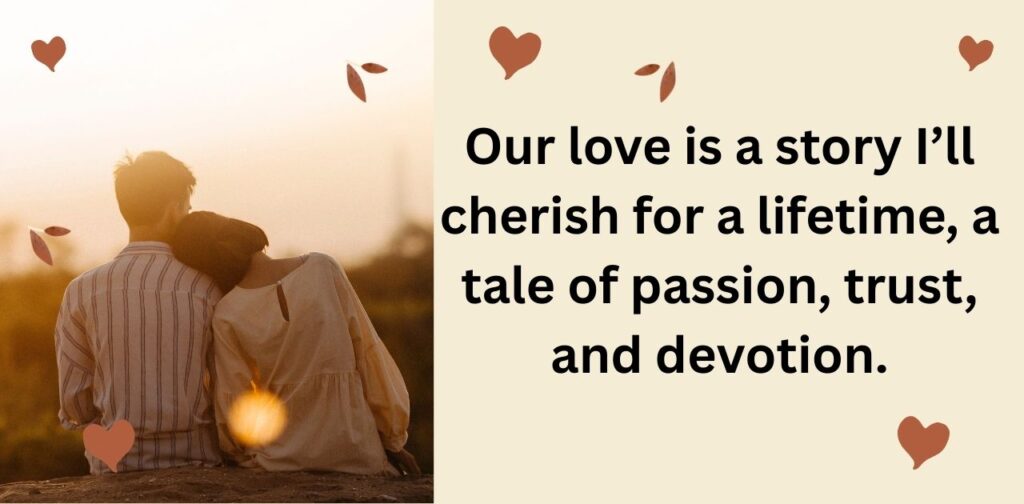 Touching romantic messages to move her to tears