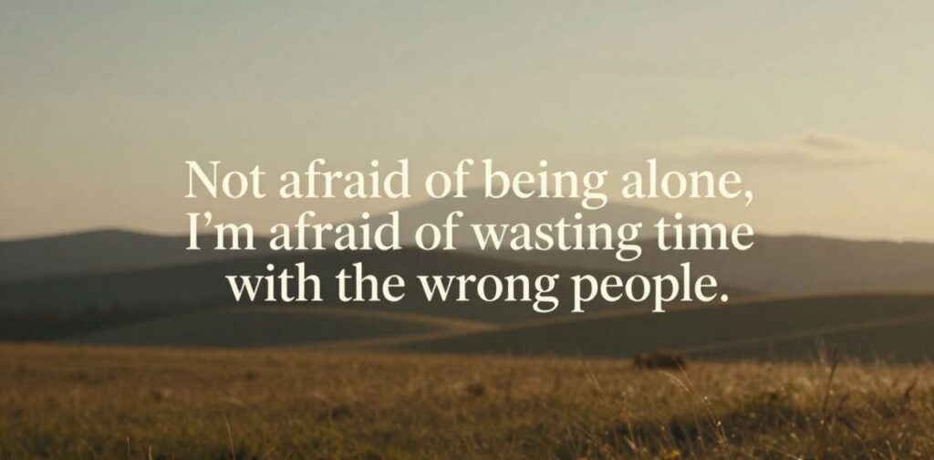 Alone Bio for Instagram”, representing solitude, self-confidence, and independent vibes.