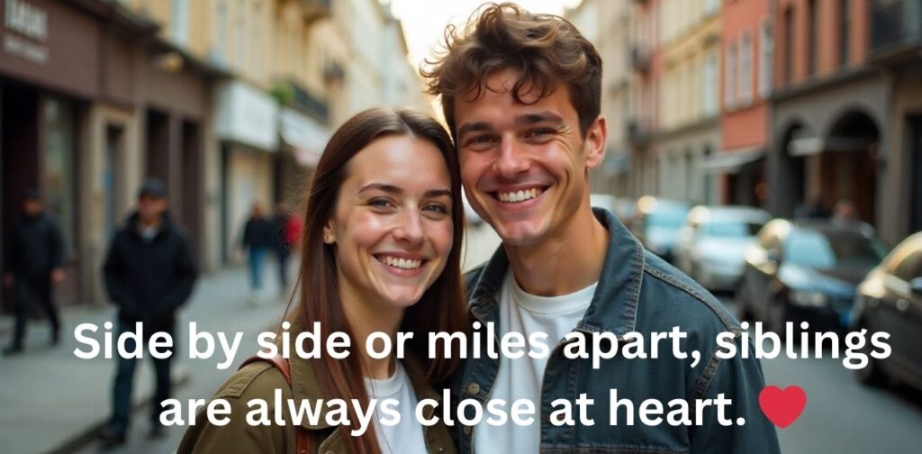 Classic captions for brothers and sisters on Instagram, celebrating timeless sibling love, memories, and lifelong bonds.