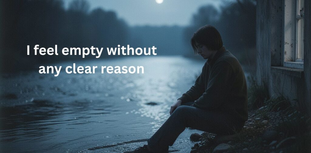 Feeling empty quotes for Instagram featuring deeply emotional, melancholic, and introspective captions that express numbness, loneliness, heartbreak, and inner emotional void for social media posts