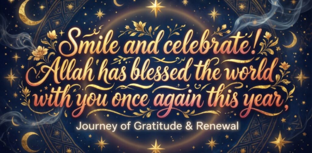 Joyful Islamic birthday messages with duas and blessings