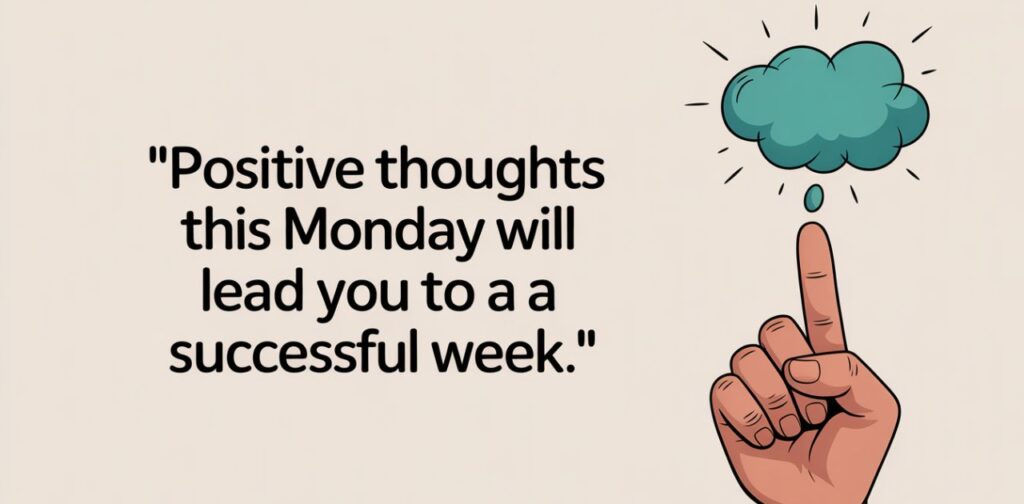 Positive good morning Monday quotes with uplifting messages, motivational thoughts, and cheerful vibes to start the week with happiness and confidence.