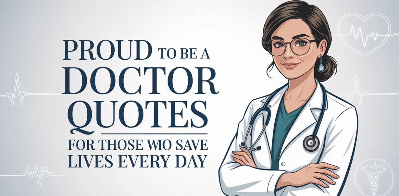 Proud To Be A Doctor Quotes for Those Who Save Lives Every Day
