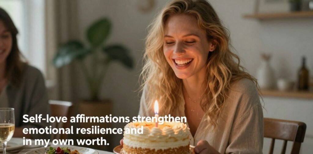 Birthday wishes focused on self-love, healing, new beginnings, and embracing fresh starts in life