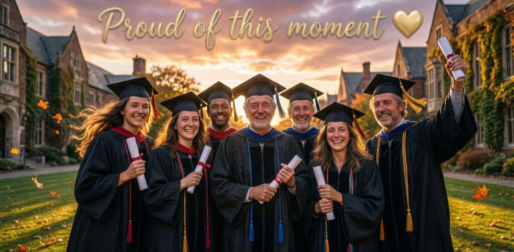 Senior Sunday captions for graduation photos celebrating achievement, success, and final year memories