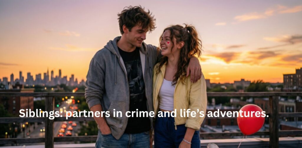 Short and sweet brother and sister captions for Instagram, perfect for celebrating sibling love and fun moments.