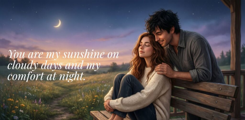 Sweet and cute short love quotes for him showing affection, romance, and heartfelt emotions for your boyfriend or husband