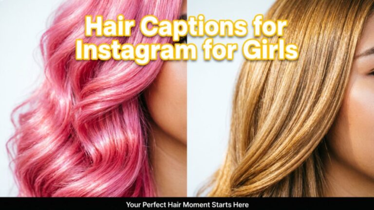 Collection of 1000+ Instagram captions for girls' hair posts to boost confidence and style.