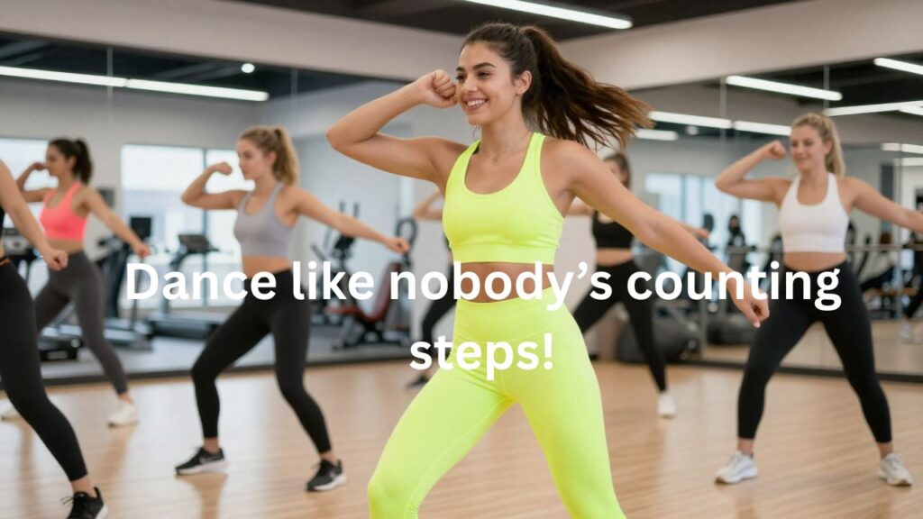 Dance Captions for Dance Workout Posts'—designed for social media use, highlighting fun and motivational captions for dance workout content.