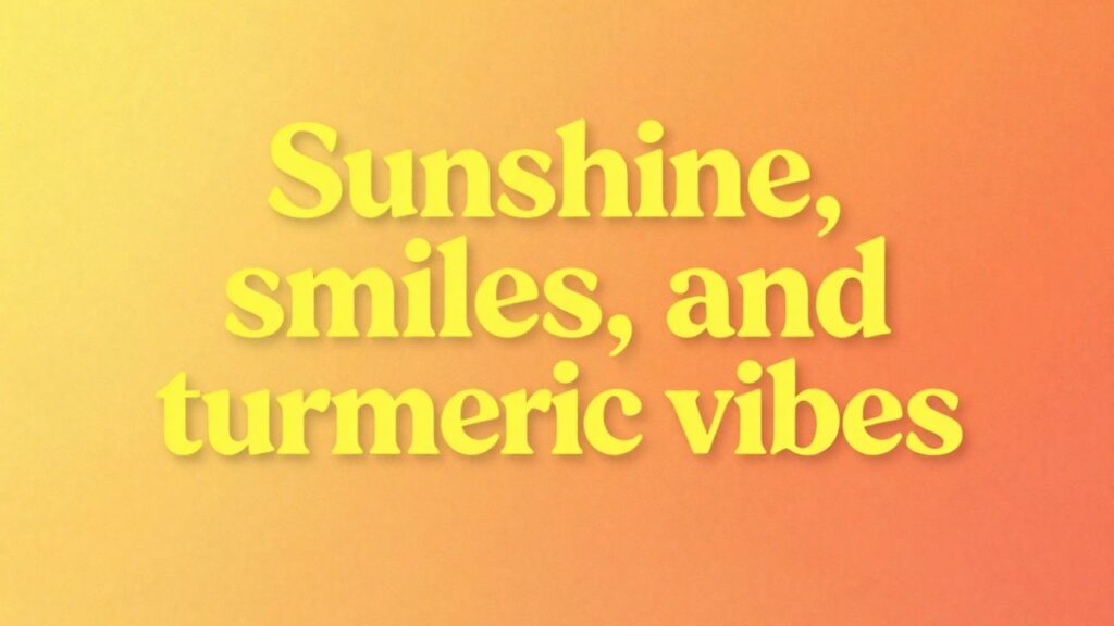 Vibrant and festive visuals showcasing Haldi Captions for Instagram, featuring yellow turmeric tones, traditional decorations, and joyful social media design.