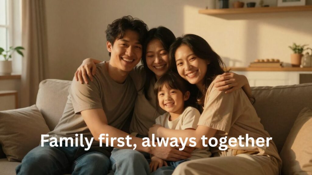Family Trio Captions for Instagram - heartwarming captions for a trio of family members celebrating love and bonding