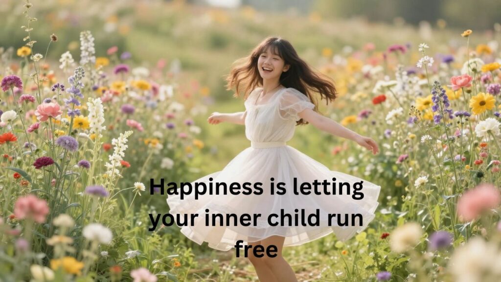 Inner Child Captions About Joy for Instagram featuring cheerful, playful, and uplifting quotes that celebrate happiness, laughter, and the carefree spirit of childhood.