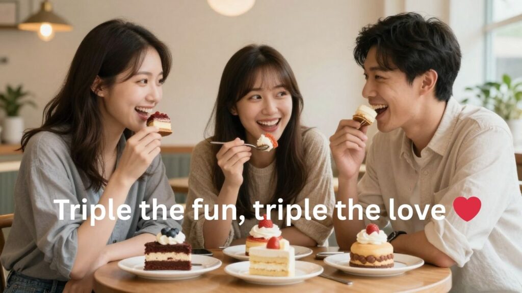 Short and catchy Instagram captions for trios, perfect for best friends or group photos.