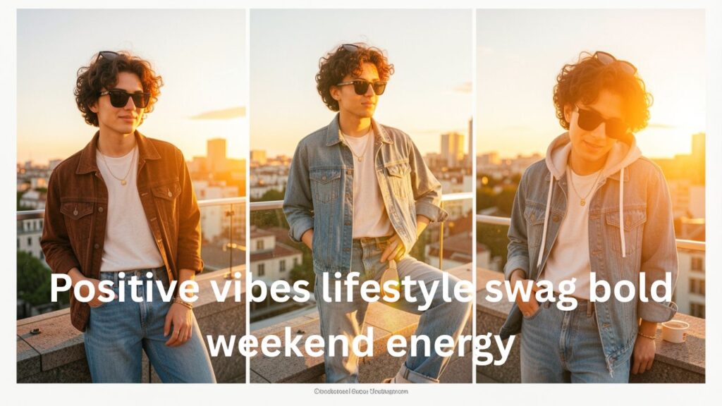 Swag captions for Instagram weekend vibes to show fun, relaxation, confidence, and stylish attitude.