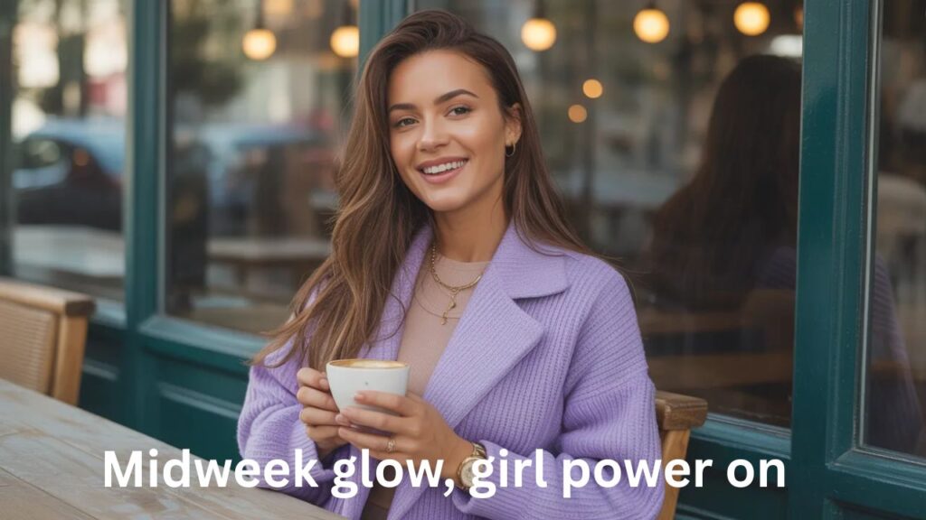 Wednesday captions for girls featuring confident midweek vibes, cute and classy mood, self-love energy, and stylish Instagram captions for Wednesday posts.