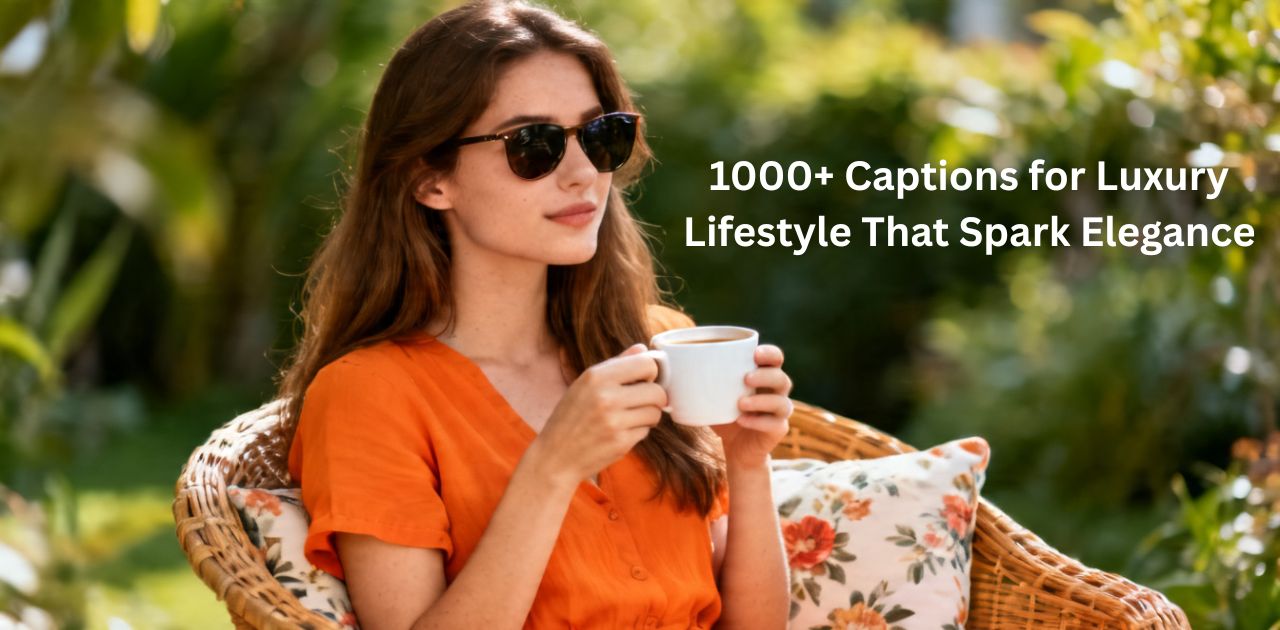 1000+ Captions for Luxury Lifestyle That Spark Elegance showcasing premium fashion, luxury living, and elegant lifestyle inspiration for social media posts.