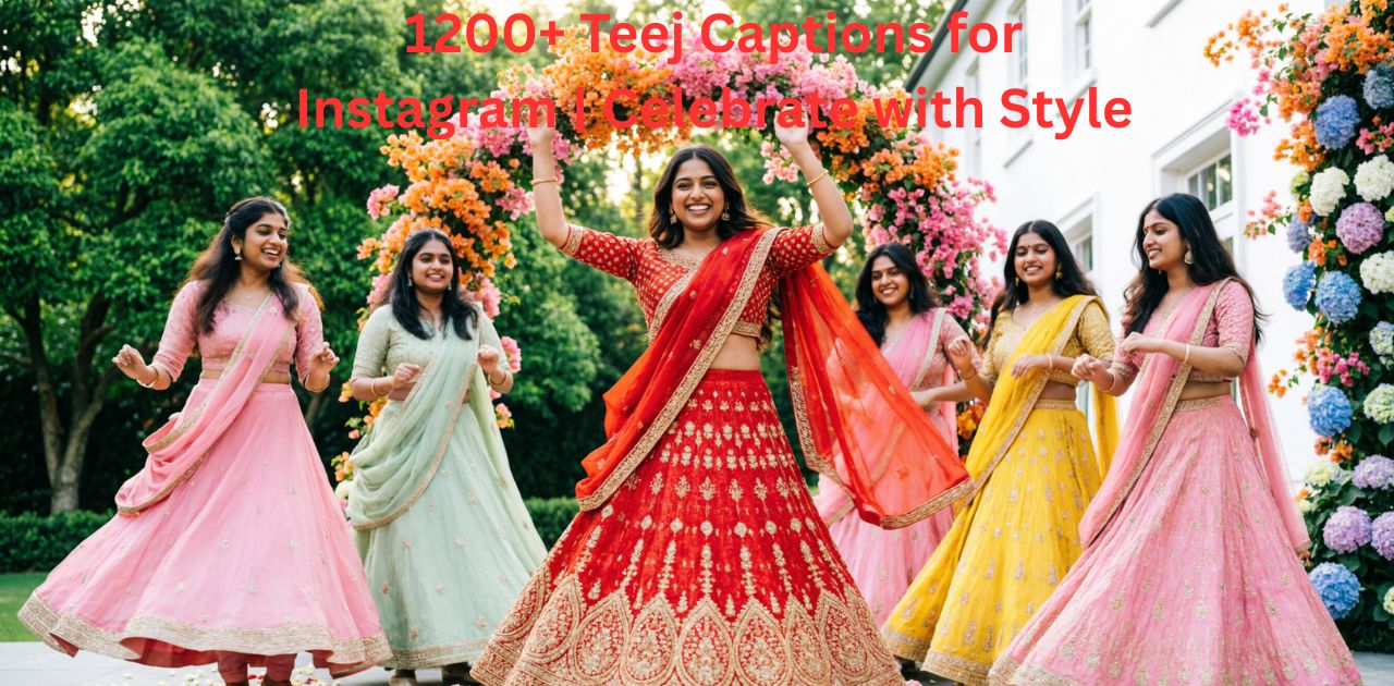 1200+ Teej captions for Instagram celebrating festival style and joy