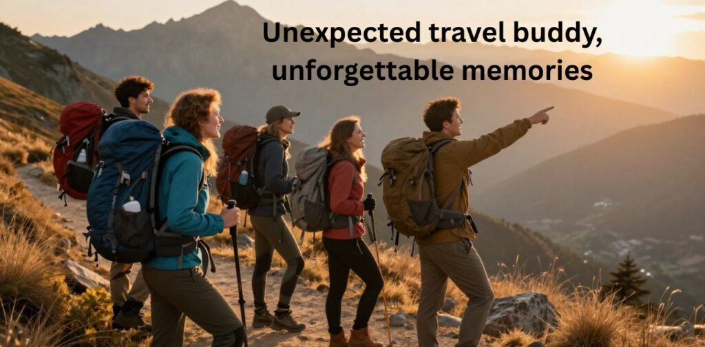 Adventure and travel unexpected friendship captions for social media posts about journeys and bonding