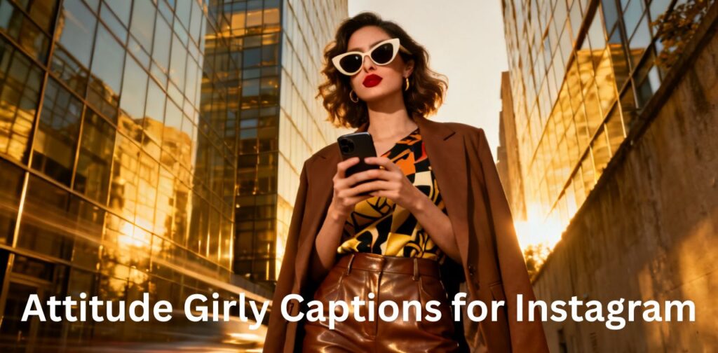 Attitude Girly Captions for Instagram that are bold, confident, and stylish, perfect for expressing strong feminine energy, self-love, and powerful social media presence with Girly Captions for Instagram.