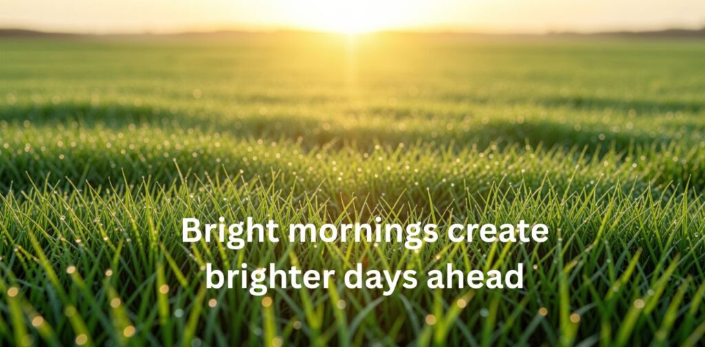 Captions to Brighten Your Morning with sunrise glow, fresh energy, and positive Instagram vibes