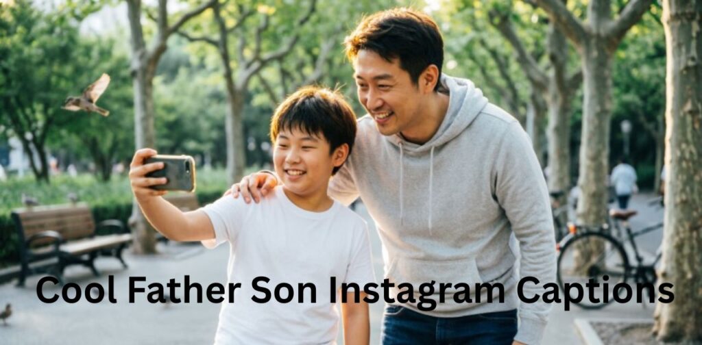 Cool Father Son Instagram Captions highlighting stylish, confident, and fun dad and son moments perfect for Instagram posts