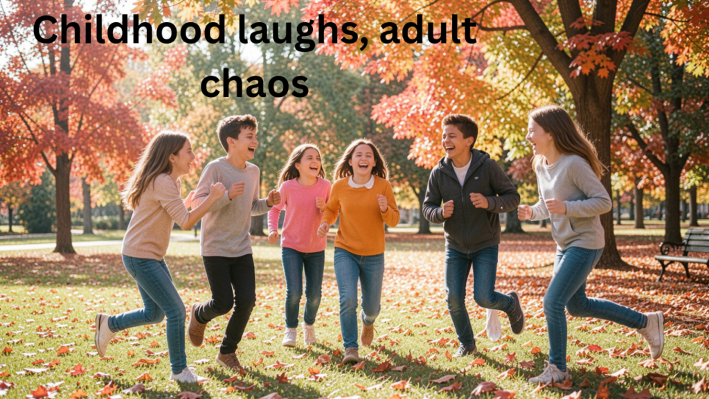 Crazy friends captions for childhood friends on Instagram with fun, nostalgia, and playful memories