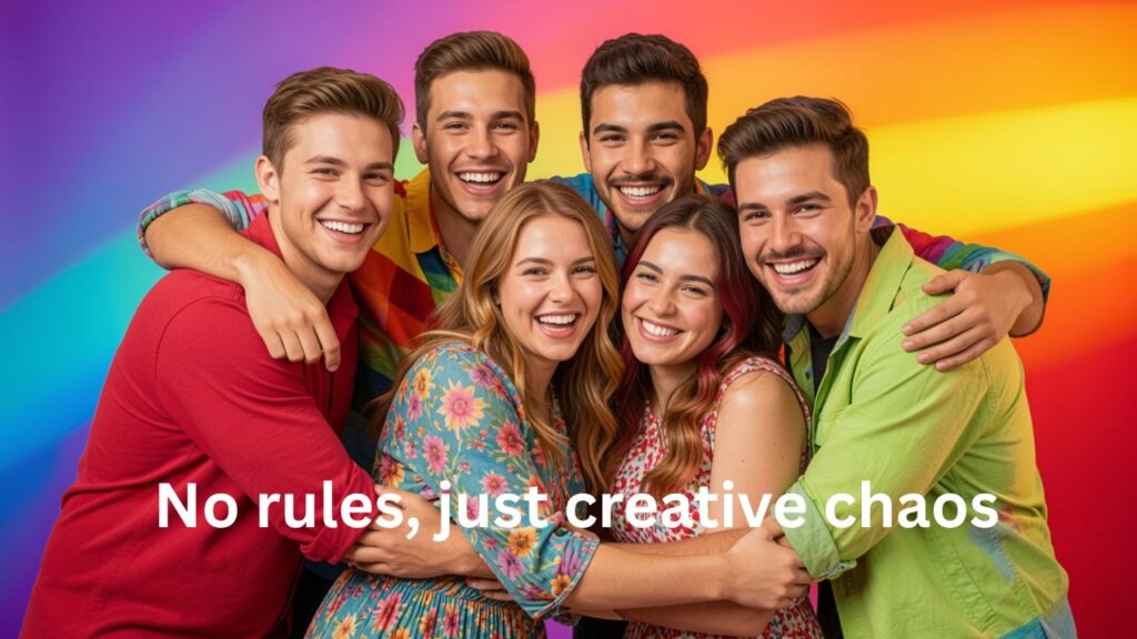 Creative crazy friends captions for Instagram with fun, wild, and unique friendship moments