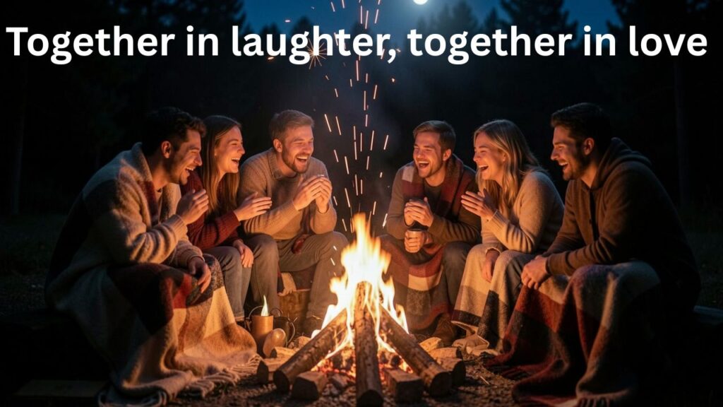 Close friends enjoying fun, heartfelt, and wild moments together, suitable for heartfelt yet crazy friends captions on social media