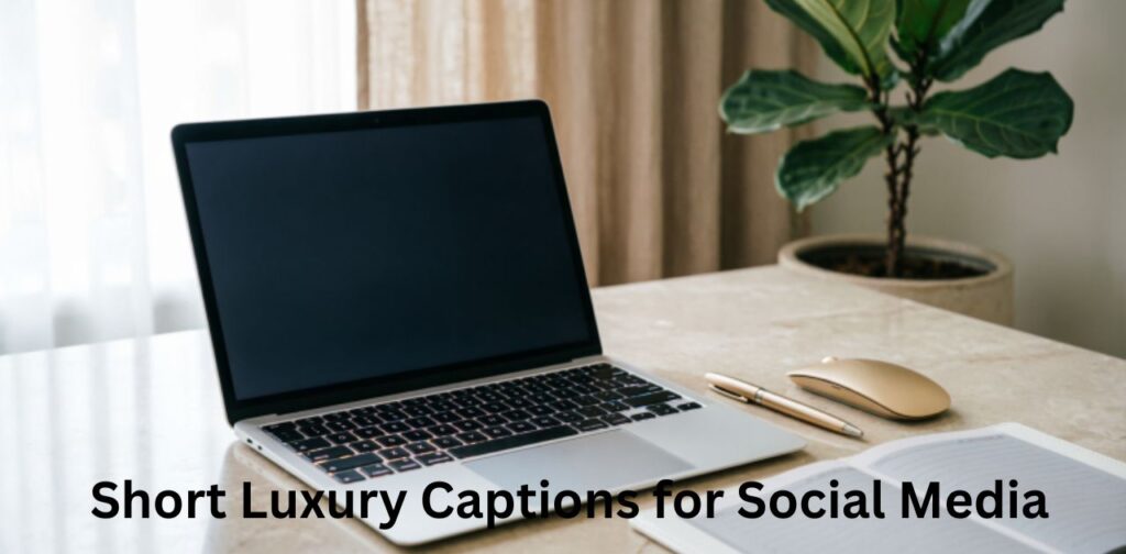 Short Luxury Captions for Social Media featuring elegant, minimalist lifestyle vibes and premium aesthetic inspiration for Instagram posts.