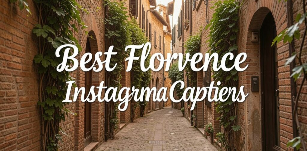 A curated collection of the best Florence Instagram captions inspired by the romantic streets, historic architecture, and scenic beauty of Florence, Italy, perfect for travel and lifestyle posts.
