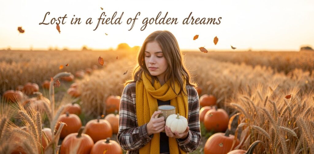 Beautiful pumpkin patch filled with bright orange pumpkins, autumn scenery, and picture-perfect moments representing the Best Pumpkin Patch Instagram Captions.